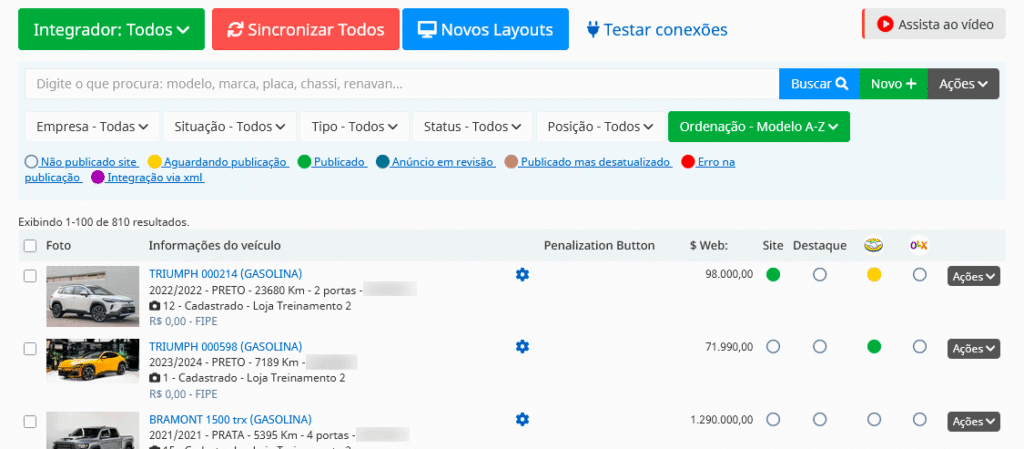 Integrador de anúncios — divulgação eficiente e automática