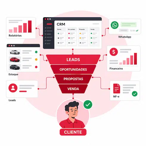 CRM para loja de carros